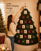 🧵🎄DIY 24-Pocket Fabric Christmas Advent Tree Kit