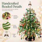 🎄✨ DIY Beaded Christmas Tree Kit