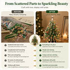 🎄✨ DIY Beaded Christmas Tree Kit