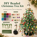 🎄✨ DIY Beaded Christmas Tree Kit