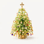 🎄✨ DIY Beaded Christmas Tree Kit